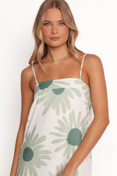 Wilson Maxi Dress - Green Floral